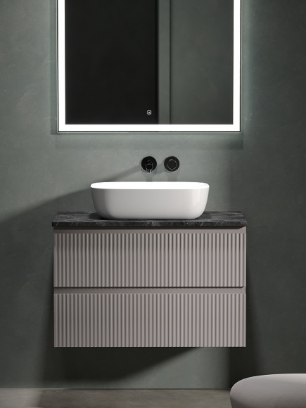 Тумба под раковину Sancos Snob R 80 SNR80SM подвесная Doha Soft