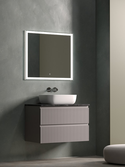 Тумба под раковину Sancos Snob R 80 SNR80SM подвесная Doha Soft