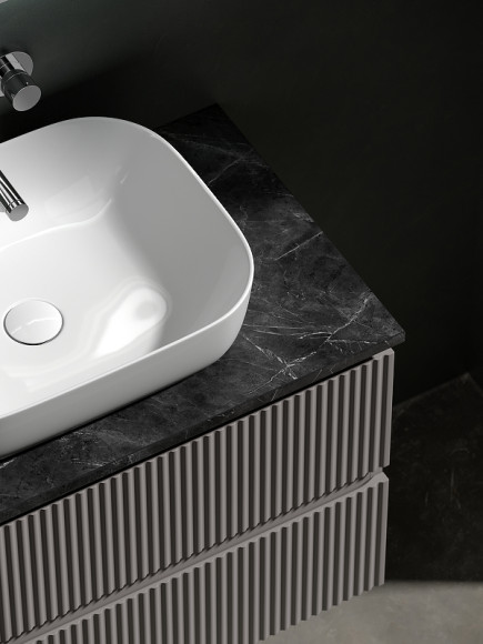 Тумба под раковину Sancos Snob R 80 SNR80SM подвесная Doha Soft