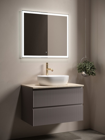 Тумба под раковину Sancos Snob R 80 SNR80SM подвесная Doha Soft