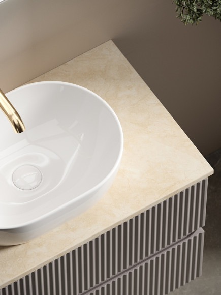 Тумба под раковину Sancos Snob R 80 SNR80SM подвесная Doha Soft