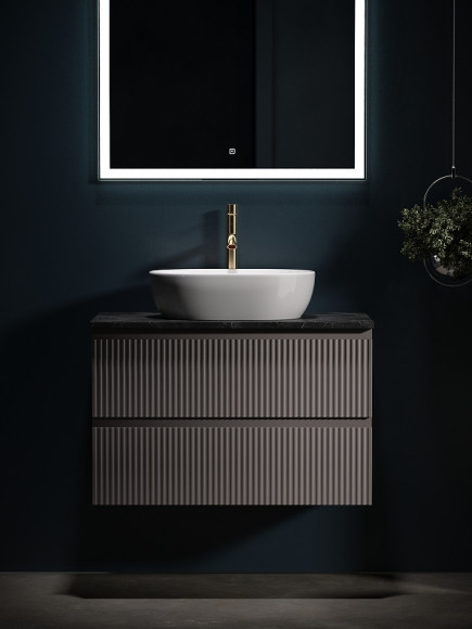 Тумба под раковину Sancos Snob R 80 SNR80SM подвесная Doha Soft