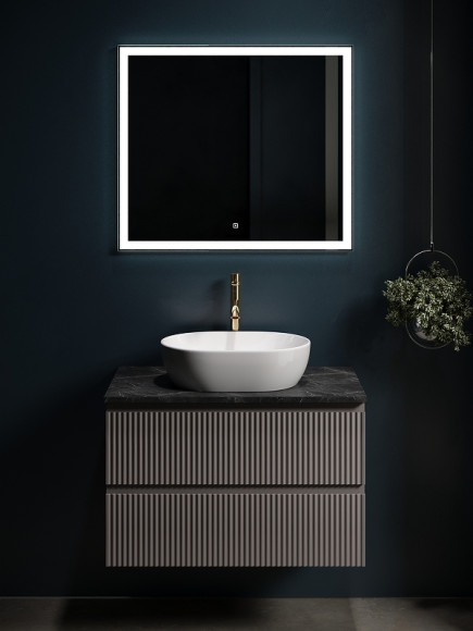 Тумба под раковину Sancos Snob R 80 SNR80SM подвесная Doha Soft