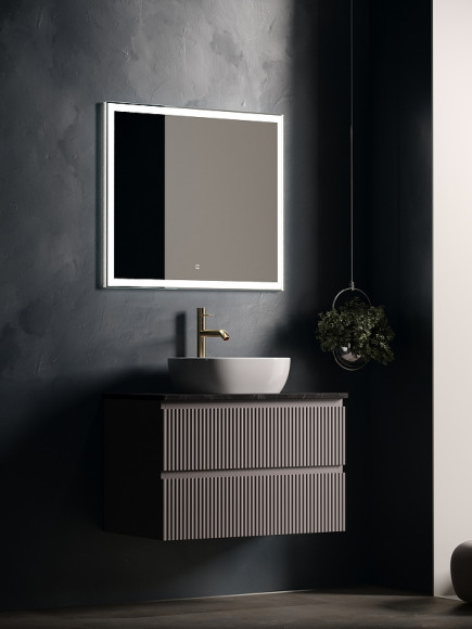 Тумба под раковину Sancos Snob R 80 SNR80SM подвесная Doha Soft