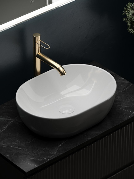 Тумба под раковину Sancos Snob R 80 SNR80SM подвесная Doha Soft