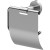 Держатель туалетной бумаги Whitecross Ergo nickel brushed ER2262NIB с крышкой Брашированный никель