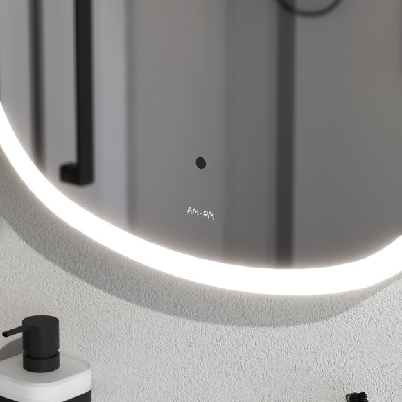 Зеркало AM.PM Func 55 M8FMOX0551WGS с подсветкой с ИК-сенсорным выключателем