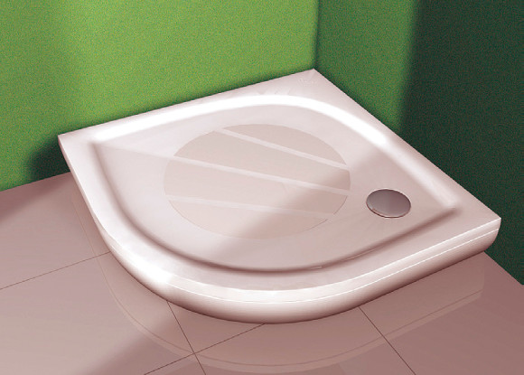 Душевой поддон из искусственного камня Ravak Elipso Pro 100х100 XA23AA01010 Белый