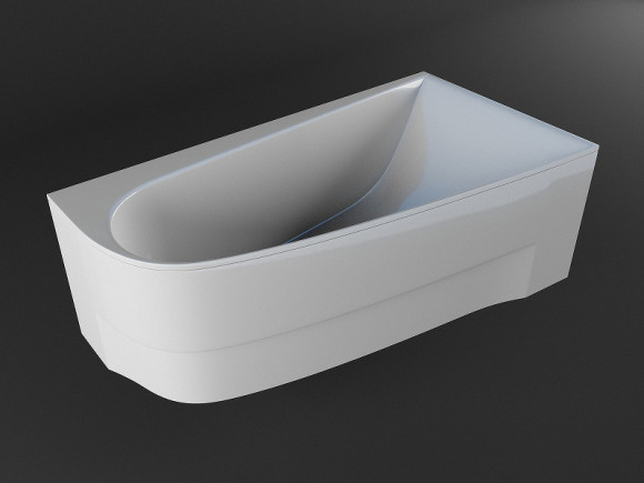 Акриловая ванна Vayer Boomerang 160x90 R Гл000010849 без гидромассажа Акриловая ванна Vayer Boomerang 160x90 R Гл000010849 без гидромассажа