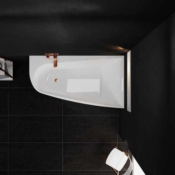 Акриловая ванна Vayer Boomerang 160x90 R Гл000010849 без гидромассажа Акриловая ванна Vayer Boomerang 160x90 R Гл000010849 без гидромассажа