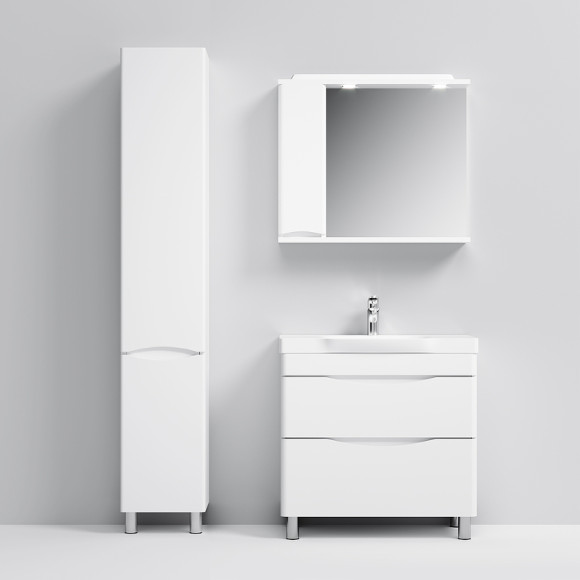 Шкаф пенал AM.PM Like 35 L M80CSL0356WG Белый