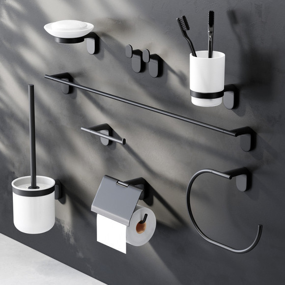 Мыльница AM.PM X-Joy A8434222 Черная матовая Мыльница AM.PM X-Joy A8434222 Черная матовая