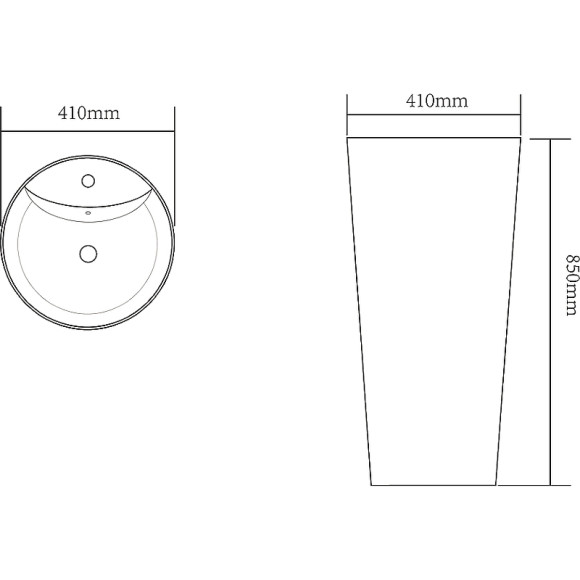 Раковина SantiLine 41 SL-4007BM Голубая матовая Раковина SantiLine 41 SL-4007BM Голубая матовая