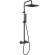 Душевая система Webert Pegaso PE980507560METAL с термостатом Черная матовая Душевая система Webert Pegaso PE980507560METAL с термостатом Черная матовая