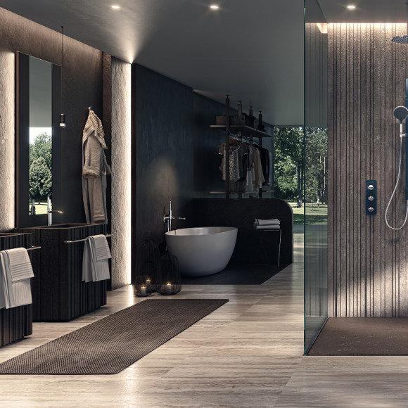 Смеситель для ванны Bossini Apice Z00555.030 Хром Смеситель для ванны Bossini Apice Z00555.030 Хром