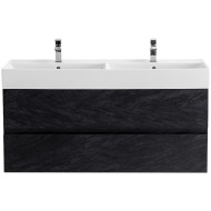 Тумба под раковину Cezares Molveno 46 120 MOLVENO 46-120-2C-SO-2-NR подвесная Nero
