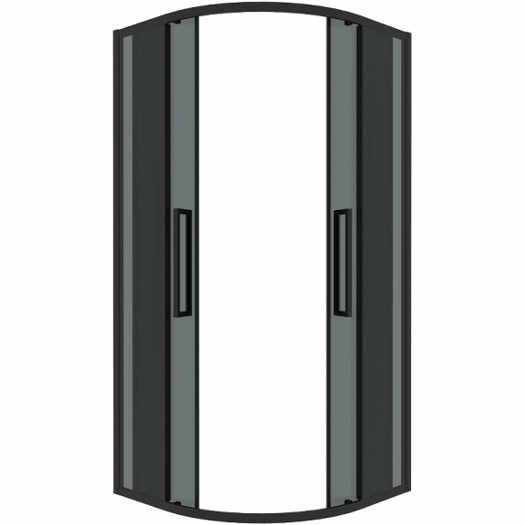 Душевой уголок Grossman Cosmo 80х80 301.K33.02.8080.21.10 профиль Черный матовый стекло тонированное Душевой уголок Grossman Cosmo 80х80 301.K33.02.8080.21.10 профиль Черный матовый стекло тонированное