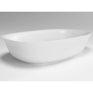 Раковина-чаша Plumberia Selection SETA SOFT BO 58x13x38 Белая матовая