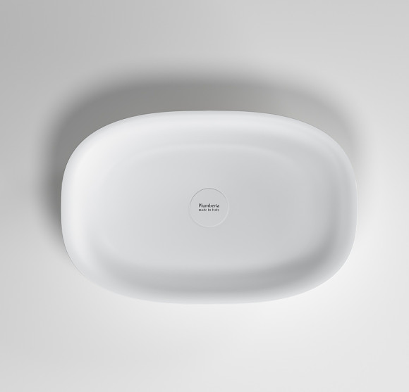 Раковина-чаша Plumberia Selection SETA SOFT BO 58x13x38 Белая матовая Раковина-чаша Plumberia Selection SETA SOFT BO 58x13x38 Белая матовая