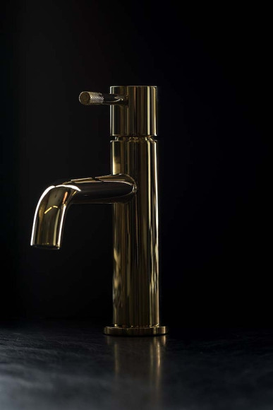 Смеситель для раковины Boheme Uno 461-G Золото