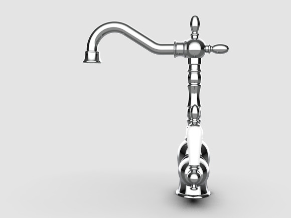 Смеситель для раковины GPD Retro MTL180 Хром