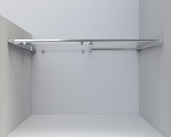 Душевая дверь Vincea Garda 190 VDS-1G2190CH профиль Хром стекло шиншилла