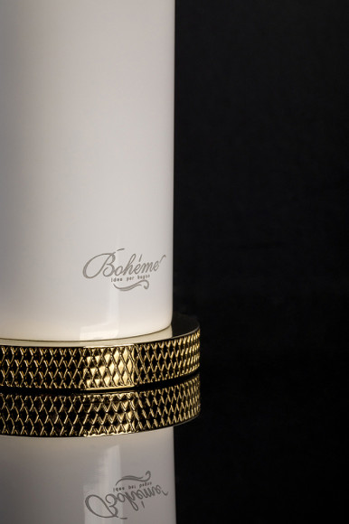 Смеситель для раковины Boheme Stick 121-WG.2 Белый Золото Смеситель для раковины Boheme Stick 121-WG.2 Белый Золото