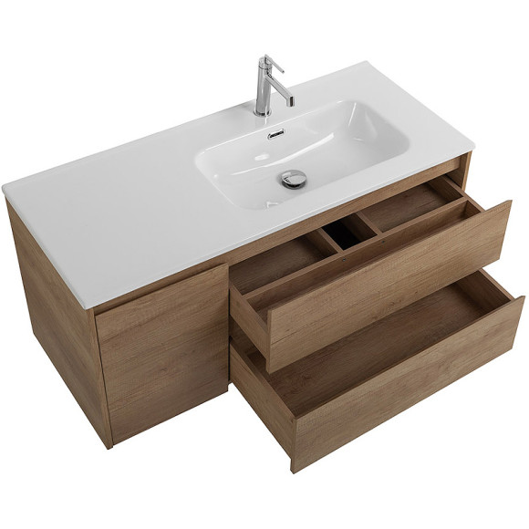 Тумба под раковину BelBagno Kraft 100 R KRAFT-1000-2C-1A-SO-RNN-R подвесная Rovere Nebrasca Nature Тумба под раковину BelBagno Kraft 100 R KRAFT-1000-2C-1A-SO-RNN-R подвесная Rovere Nebrasca Nature