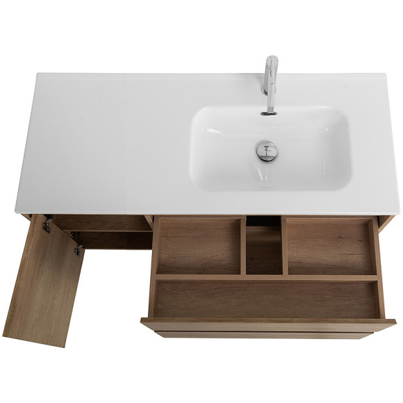 Тумба под раковину BelBagno Kraft 100 R KRAFT-1000-2C-1A-SO-RNN-R подвесная Rovere Nebrasca Nature Тумба под раковину BelBagno Kraft 100 R KRAFT-1000-2C-1A-SO-RNN-R подвесная Rovere Nebrasca Nature