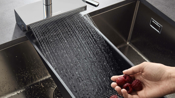 Смеситель для кухни Hansgrohe Aquno Select M81 73836000 Хром