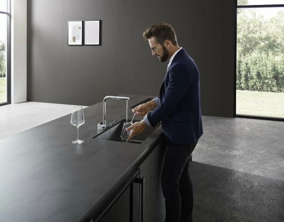 Смеситель для кухни Hansgrohe Aquno Select M81 73836000 Хром