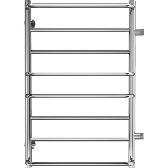 Водяной полотенцесушитель Terminus Евромикс П8 500х800 бп500 4670078530158 Хром, боковое подключение, G 1" НР Водяной полотенцесушитель Terminus Евромикс П8 500х800 бп500 4670078530158 Хром, боковое подключение, G 1" НР