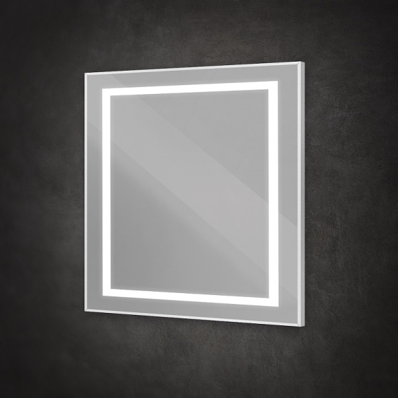 Зеркало BelBagno Kraft 90 SPC-KRAFT-900-800-SENS-AL с подсветкой Сатин с сенсорным выключателем Зеркало BelBagno Kraft 90 SPC-KRAFT-900-800-SENS-AL с подсветкой Сатин с сенсорным выключателем