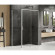 Душевой уголок New Trendy Prime Chrome 100х90 R D-0299A/D-0124B профиль Хром стекло прозрачное Душевой уголок New Trendy Prime Chrome 100х90 R D-0299A/D-0124B профиль Хром стекло прозрачное