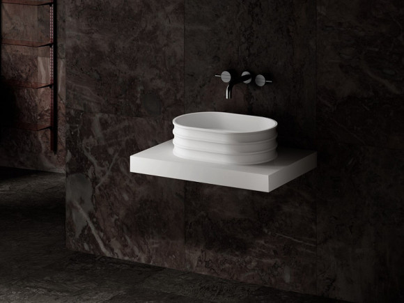 Раковина-чаша Abber Stein 56 AS2650 Белая матовая Раковина-чаша Abber Stein 56 AS2650 Белая матовая