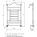 Электрический полотенцесушитель Migliore Edward 107x68 L 20315 Хром Электрический полотенцесушитель Migliore Edward 107x68 L 20315 Хром