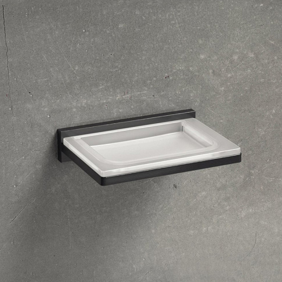 Мыльница Colombo Design Look B1601.NM-VAN Черный матовый