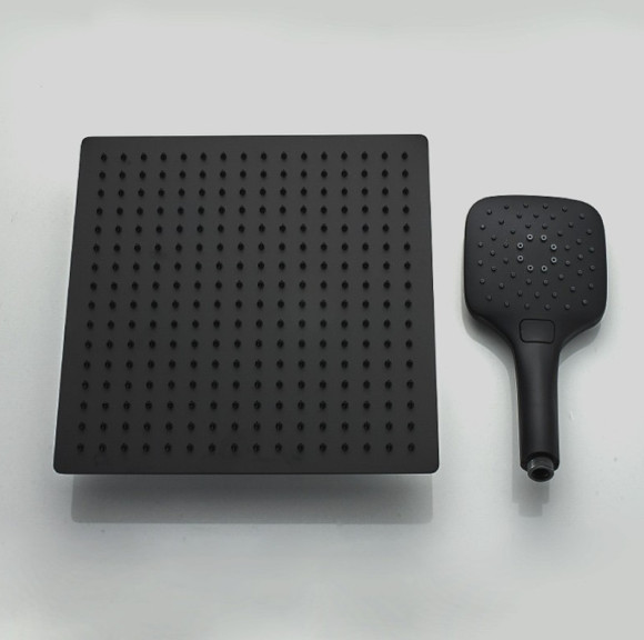 Душевая система ALMAes Tena TVZ-1825 Черная матовая Душевая система ALMAes Tena TVZ-1825 Черная матовая