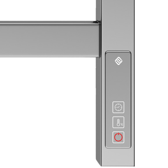Электрический полотенцесушитель Terminus Ното П15 500х1300 4670078526953 Хром