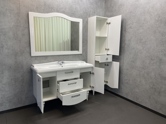 Зеркало Comforty Монако 120 00003132225 Белое