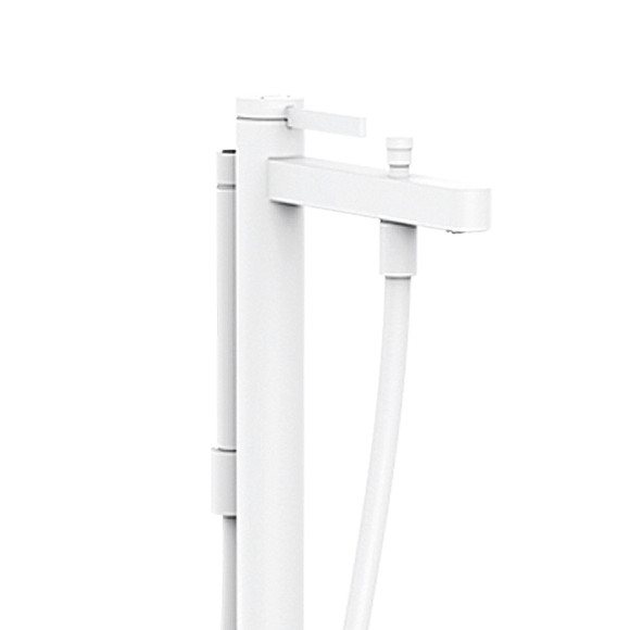 Смеситель для ванны Hansgrohe Finoris 76445700 Белый матовый Смеситель для ванны Hansgrohe Finoris 76445700 Белый матовый