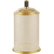 Ведро для мусора Boheme Murano 10914-B-G Золото Черное