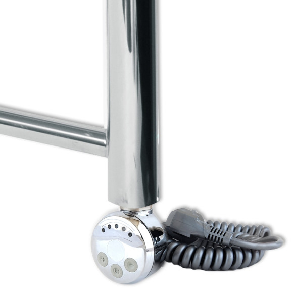 Электрический полотенцесушитель Ника Arc ЛД/ВП Эл. 50x50 с полкой Хром Электрический полотенцесушитель Ника Arc ЛД/ВП Эл. 50x50 с полкой Хром