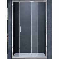 Душевая дверь Vincea Alpha 150 VDS-3AL150CL профиль Хром стекло прозрачное