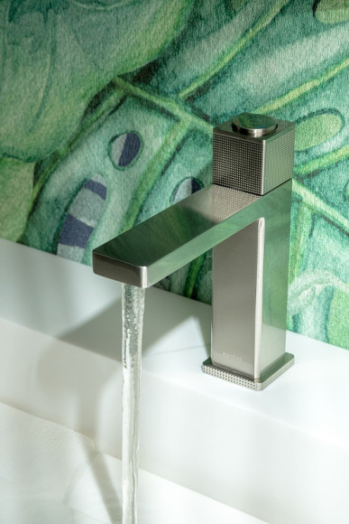 Смеситель для раковины Boheme Quad 159-NB Никель