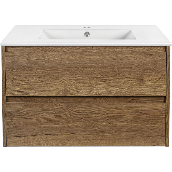 Тумба под раковину Vincea Gio 80 VMC-2G800TO подвесная T.Oak Тумба под раковину Vincea Gio 80 VMC-2G800TO подвесная T.Oak