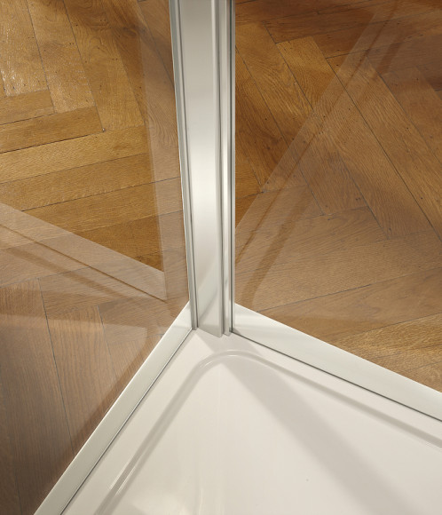 Душевая дверь Jacob Delafon Contra 90 E22T91-GA профиль Хром стекло прозрачное