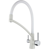 Смеситель для кухни Paulmark Siegen Si213111-331 Белый Хром