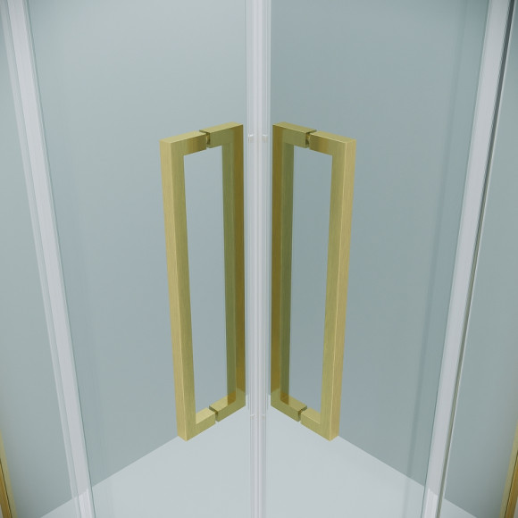 Душевой уголок Grossman Cosmo 90х90 300.K33.02.9090.32.00 профиль Золото сатин стекло прозрачное Душевой уголок Grossman Cosmo 90х90 300.K33.02.9090.32.00 профиль Золото сатин стекло прозрачное