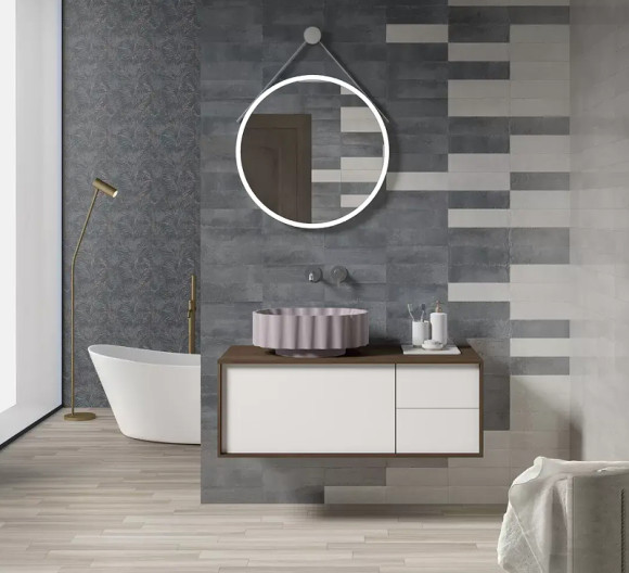 Зеркало Kerama Marazzi Cono 70 CO.mi.P.70\WHT с подсветкой Белое матовое с бесконтактным выключателем